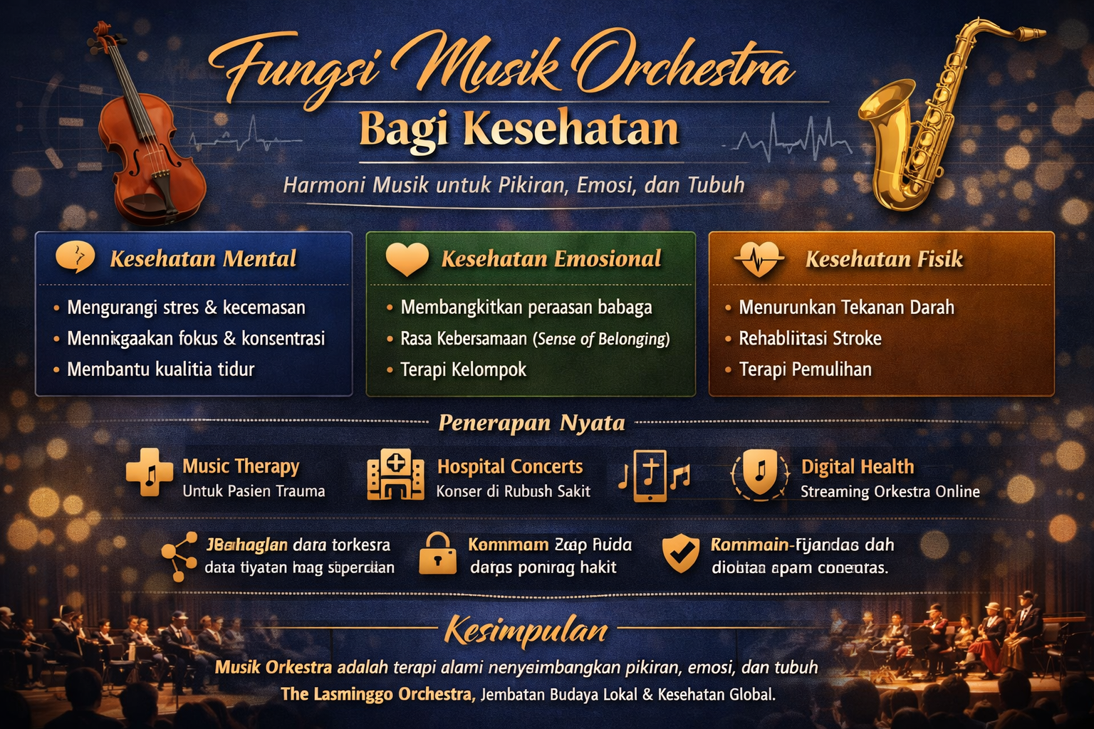 Manfaat Musik Orchestra Bagi Kesehatan